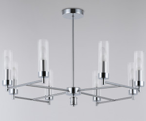 LH55152/8 CH/CL хром/прозрачный E14/8 max 40W D765*520