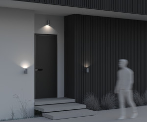 Настенный светильник (бра) Outdoor O574WL-01GR