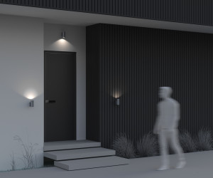 Настенный светильник (бра) Outdoor O574WL-01GR