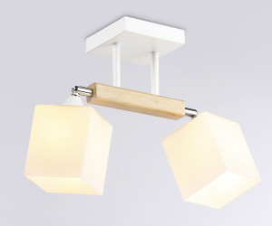 TR9511/2 WH/CH/FR белый/хром/белый матовый E27*2 max 40W 517*100*246