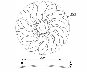 Потолочный светильник Freya FR10023CL-L127W