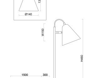 Настольный светильник Freya FR8001TL-01WG