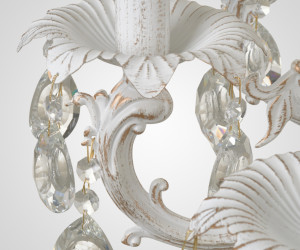 Подвесная люстра 6686-8 WT+GD 000023792