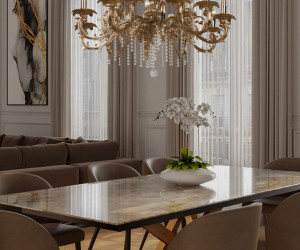 Подвесная люстра 6686-10+5 GD 000023793