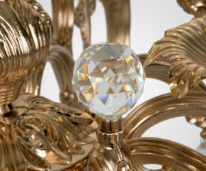 Подвесная люстра 6686-10+5 GD 000023793