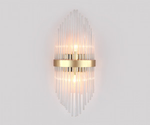 TR5372/2 GD/CL золото/прозрачный G9/2 max 40W 500*200*100