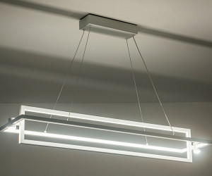 FL5735/2+2 WH белый 45W 3000K/4200K/6400K 900*220*1300 (без ПДУ)