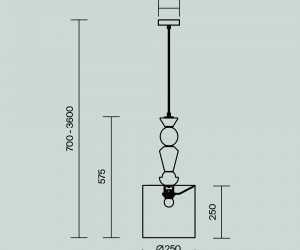 Подвесной светильник Maytoni MOD298PL-01W2