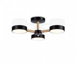 FL4823/3 BK черный 3000K-6400K 40W D580*160 (ПДУ ИК)