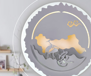 Настенный светильник 6276W 33W GR 000028223