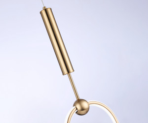 FL10578 BS латунь 3000K/4200K/6400K 56W 230*16*1000 (ПДУ ИК)