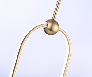 FL10578 BS латунь 3000K/4200K/6400K 56W 230*16*1000 (ПДУ ИК)