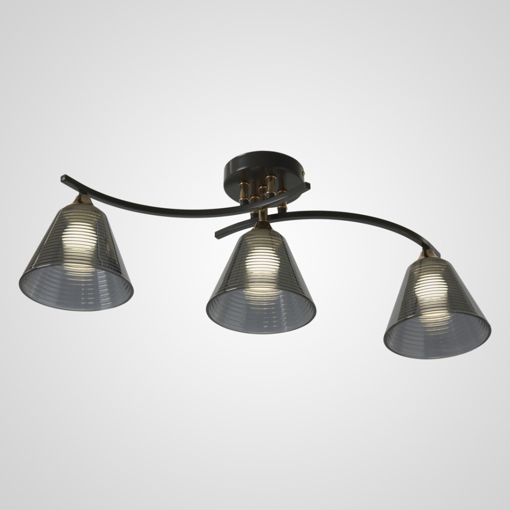 Потолочная люстра SL8241-3 CF+GD 000065849