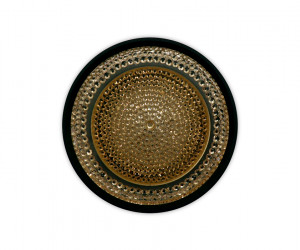 TN348 SBK/TI черный песок/янтарь GU5.3 D85*45