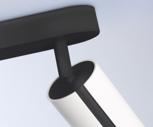 TN51603/3 WH/BK белый/черный GU10/3 380*60*195