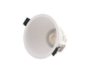 DK3026-WH Встраиваемый светильник, IP 20, 10 Вт, GU5.3, LED, белый, пластик