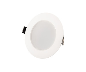 DK3046-WH Встраиваемый светильник, IP 20, 5Вт, LED, белый, пластик