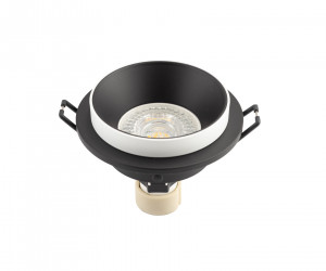 DK2400-BK Встраиваемый светильник, IP 20, 50 Вт, GU10, черный, алюминий