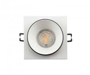 DK2402-BK Встраиваемый светильник, IP 20, 50 Вт, GU10, черный, алюминий