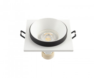 DK2402-BK Встраиваемый светильник, IP 20, 50 Вт, GU10, черный, алюминий