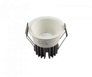 DK4400-WH Встраиваемый светильник, IP 20, 7 Вт, LED 3000, белый, алюминий