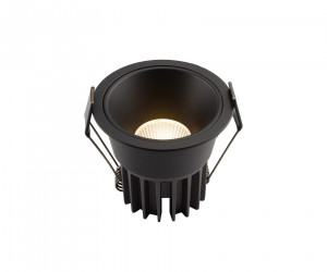 DK4500-BK Встраиваемый светильник, IP 20, 12 Вт, LED 3000, черный, алюминий