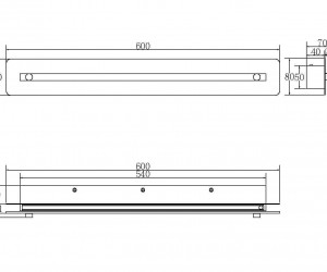 Настенный светильник (бра) Maytoni P091WL-L13G3K