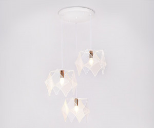 TR8426/3 WH/GD белый/золото E14/3 max 40W D510*1000