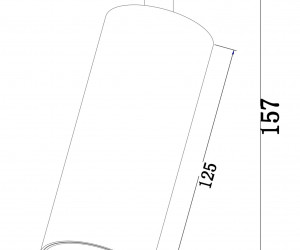 Трековый светильник Technical TR021-1-12W3K