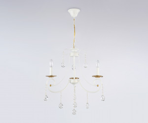 TR4915/3 WH/GD белый/золото E14/3 max 40W D550*860