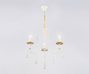 TR4915/3 WH/GD белый/золото E14/3 max 40W D550*860