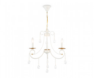 TR4915/3 WH/GD белый/золото E14/3 max 40W D550*860