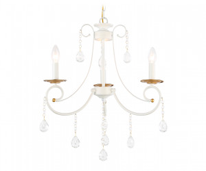 TR4915/3 WH/GD белый/золото E14/3 max 40W D550*860