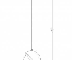 Подвесной светильник Freya FR5181PL-01BS