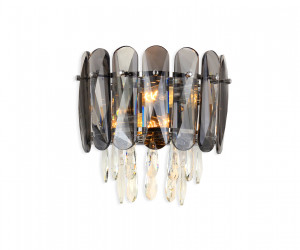 TR5077/2 CH/SM/CL хром/дымчатый/прозрачный E14/2 max 40W 280*280*170