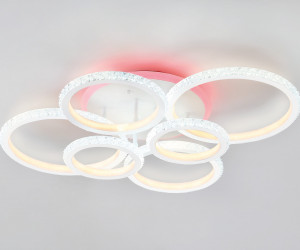 FA9528/2+2+2 WH белый 160W 6400K/3000K+RGB 720*540*140 (ПДУ РАДИО 2.4G)