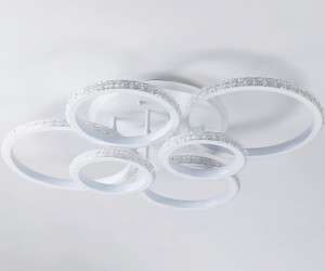 FA9528/2+2+2 WH белый 160W 6400K/3000K+RGB 720*540*140 (ПДУ РАДИО 2.4G)