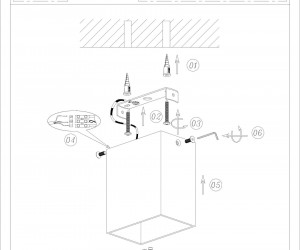DK2027-WH Светильник накладной IP 20, 50 Вт, GU10, белый, алюминий