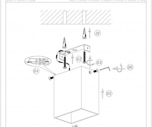 DK2027-YE Светильник накладной IP 20, 50 Вт, GU10, желтый, алюминий