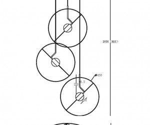 Подвесной светильник Maytoni MOD154PL-L6W3K1