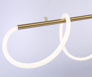 FL10535 BS латунь 3000K/4200K/6400K 53W 1000*24*1200 (ПДУ РАДИО 2.4G)