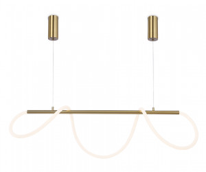 FL10535 BS латунь 3000K/4200K/6400K 53W 1000*24*1200 (ПДУ РАДИО 2.4G)