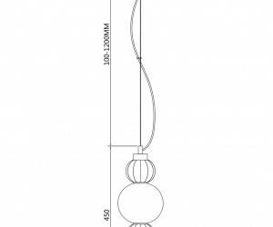 Подвесной светильник Maytoni P069PL-L17CH3K