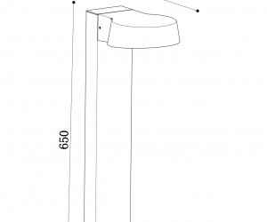 Ландшафтный светильник Outdoor O443FL-L12GF3K