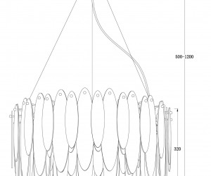 Подвесной светильник Freya FR5217PL-08FG