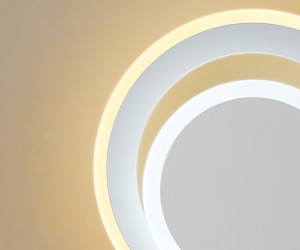 FA560 WH/S белый/песок LED 3000K/6400K 24W 200*200*60