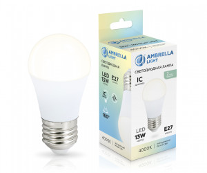 451304 LED G45 13W IC E27 4000K 175-265V