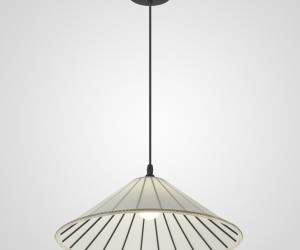 Подвесной светильник PS6582-1 WT+BK 000066009