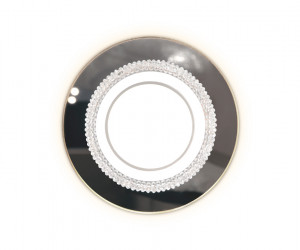 TN350 CH/CL хром/прозрачный GU5.3+3W (LED WHITE) D95*45