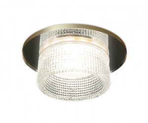 TN350 CH/CL хром/прозрачный GU5.3+3W (LED WHITE) D95*45